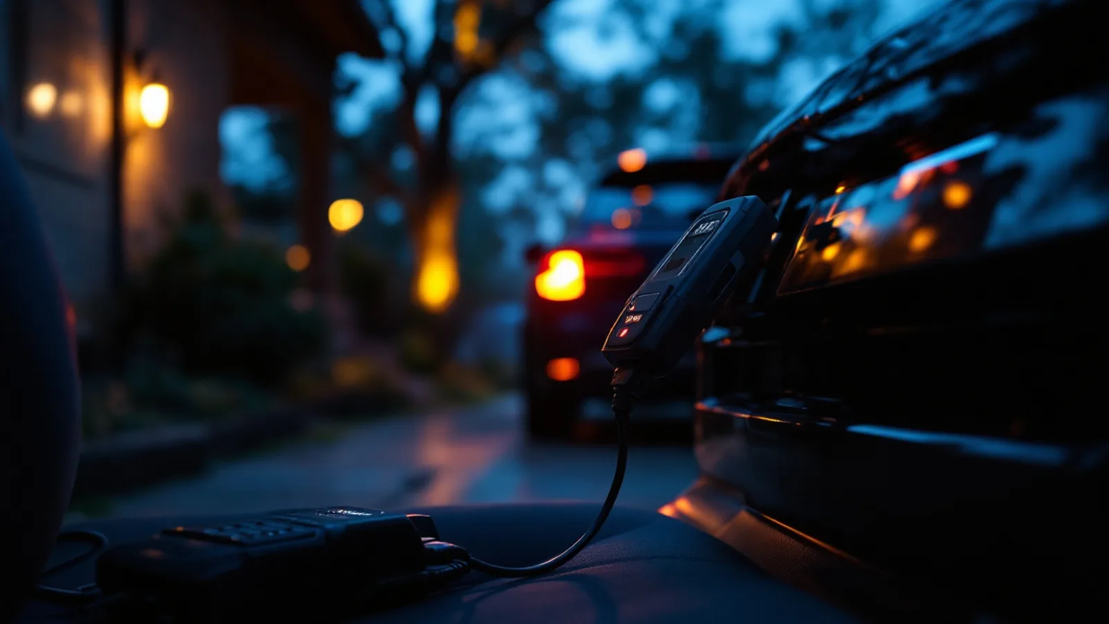 Mobile locksmith generating a new Audi key at a Preston Hollow estate driveway
