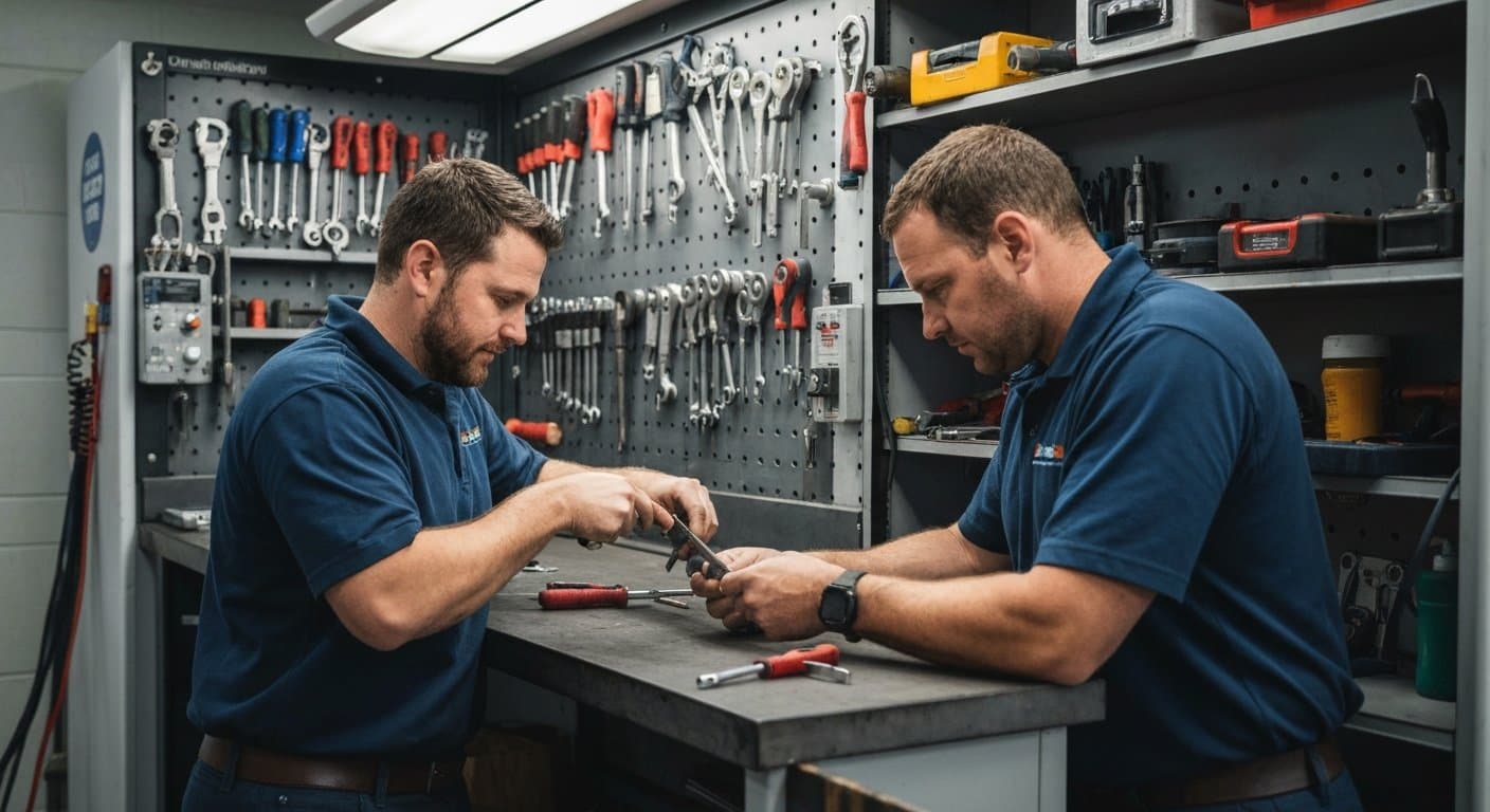 mobile automotive and commercial locksmith illustrating Emergency Locksmith Services in Dallas TX: Mobile Key Cutting & Programming