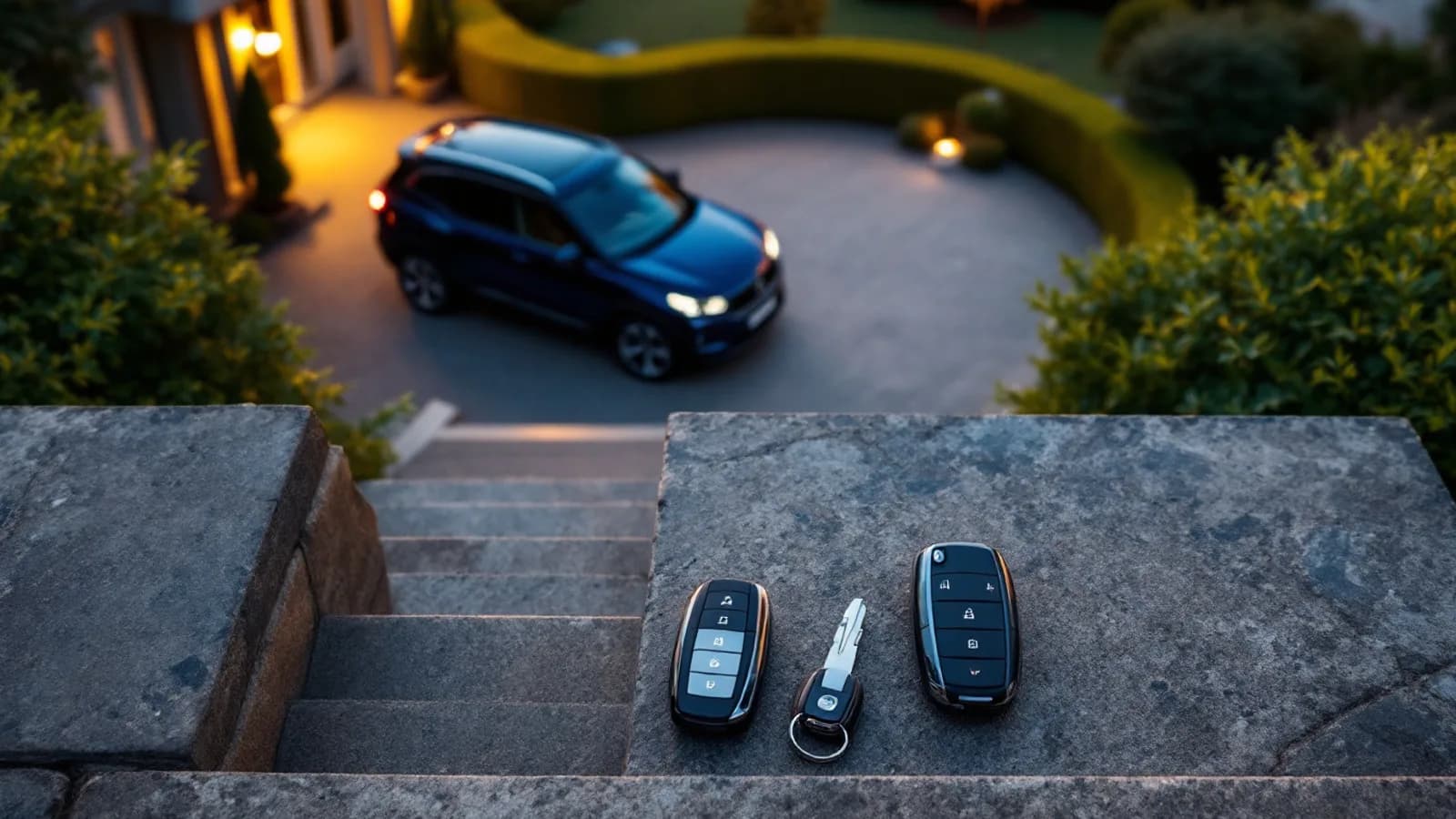 Second Jaguar XE smart key being programmed at the vehicle by a mobile locksmith in Dallas