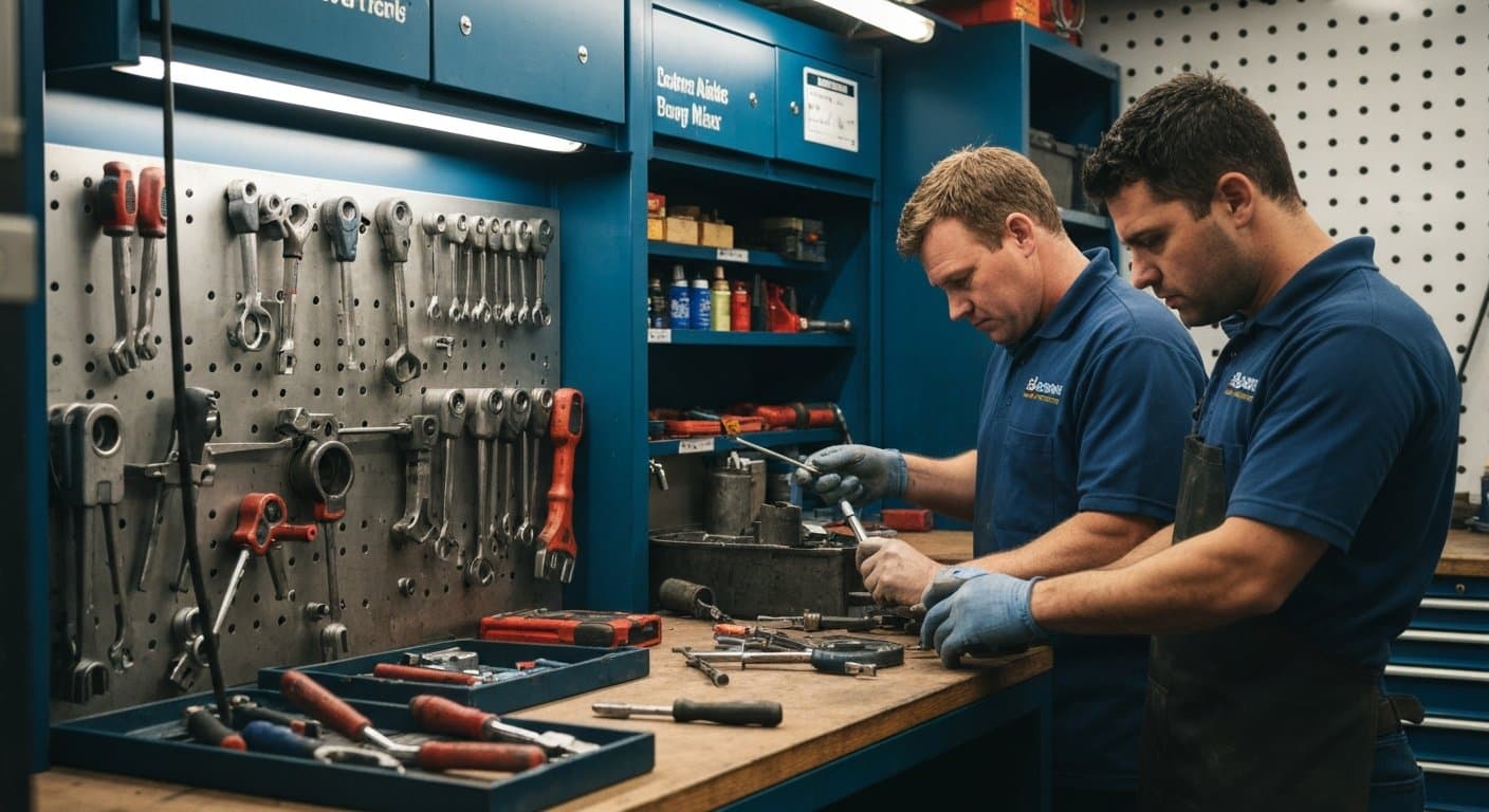 mobile automotive and commercial locksmith illustrating Locksmith in Dallas GA: Mobile Key Cutting & Programming