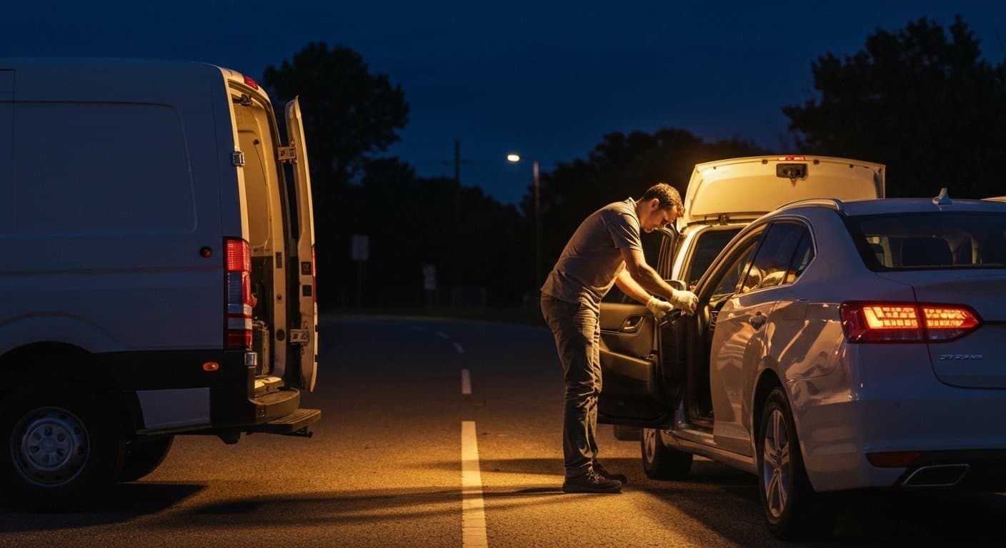 mobile automotive and commercial locksmith illustrating My Door Won't Unlock and I Need a Pro Locksmith in Dallas ASAP: Emergency Rates