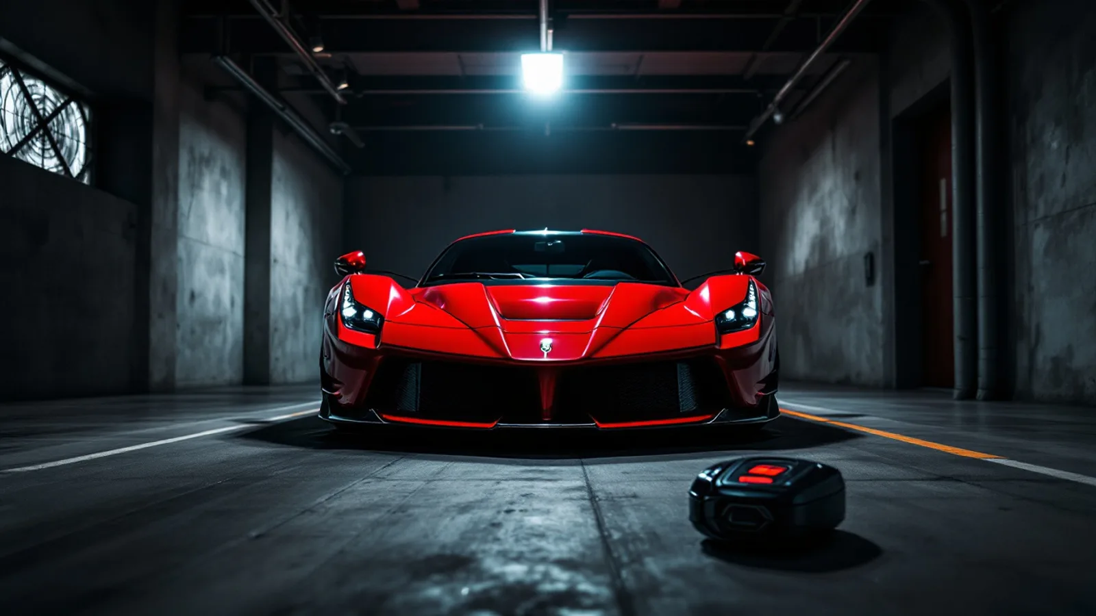 Ferrari vehicle serviced by a mobile automotive locksmith in Dallas