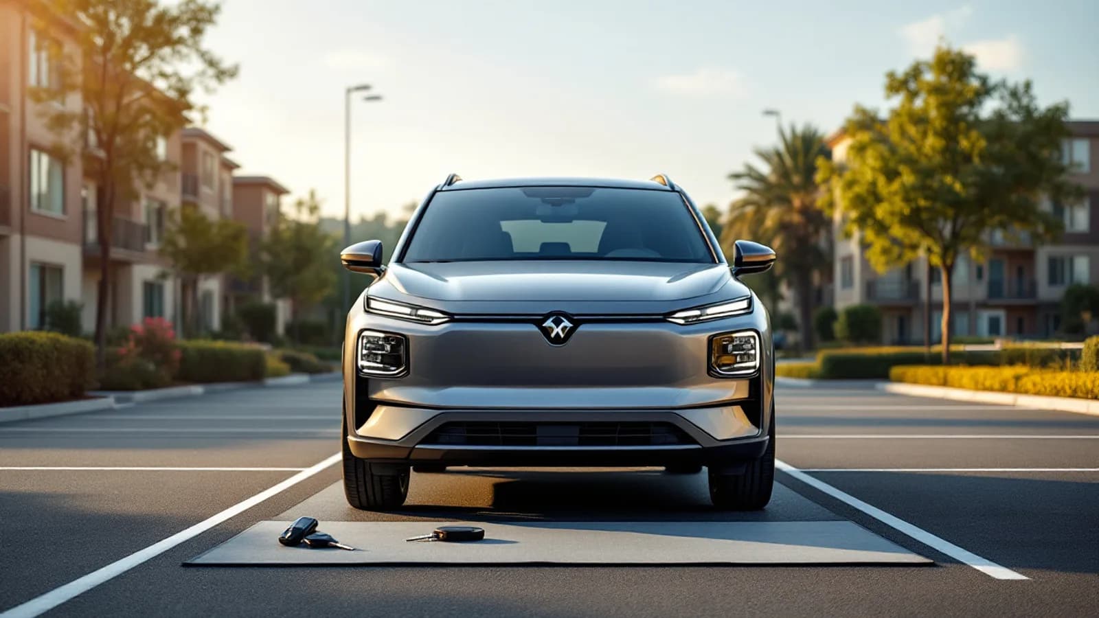 Mitsubishi vehicle serviced by a mobile automotive locksmith in Dallas