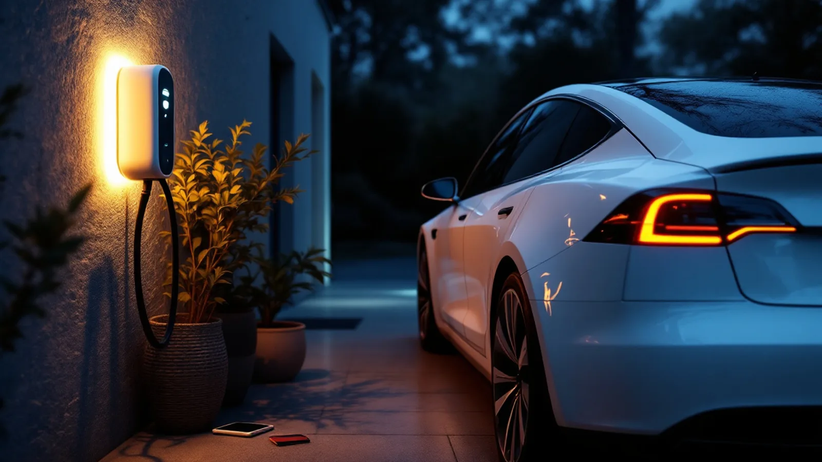 Tesla vehicle serviced by a mobile automotive locksmith in Dallas