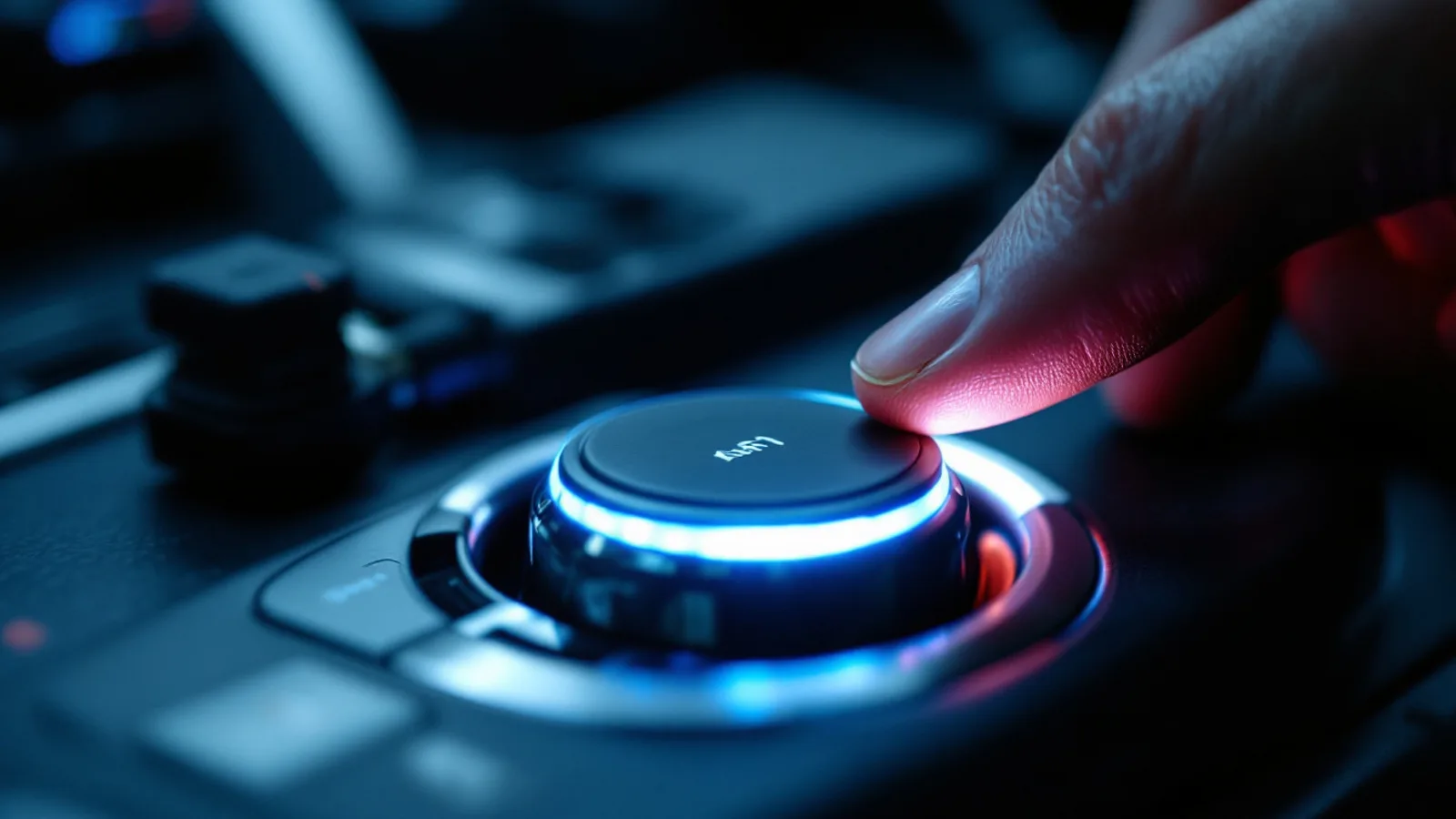 Transponder car key held near an ignition with a diagnostic programmer connected in Dallas